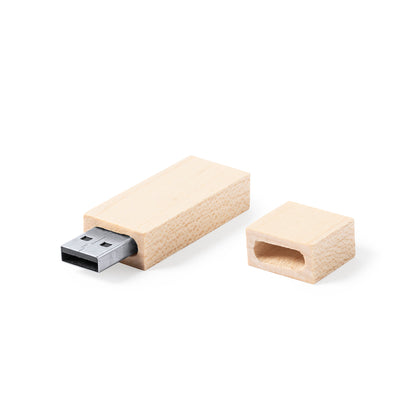 Memoria USB 16GB de madera