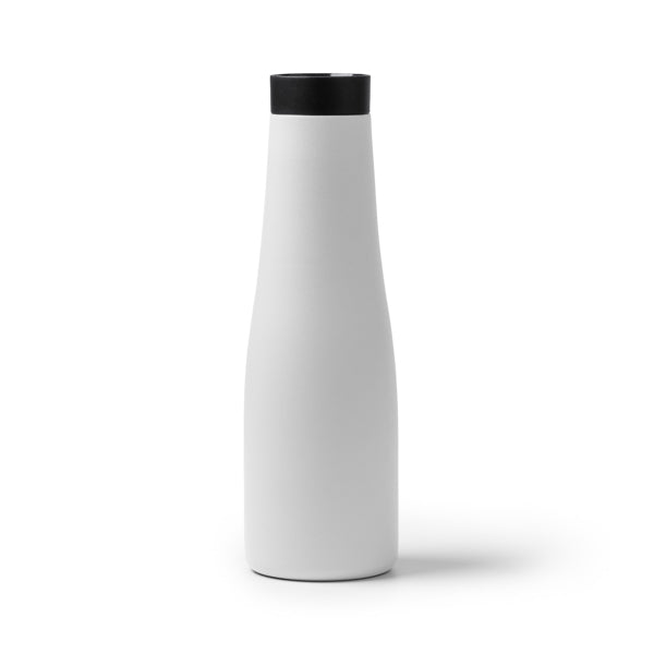 Botella térmica mate 600 ml con tapón 360º · Blanco