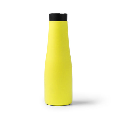 Botella térmica mate 600 ml con tapón 360º · Amarillo