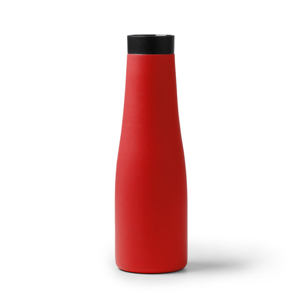 Botella térmica mate 600 ml con tapón 360º · Rojo