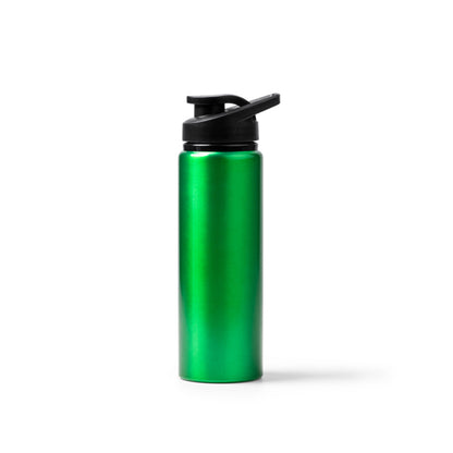 Botella de aluminio reciclado metalizada 800 ml · Verde Helecho
