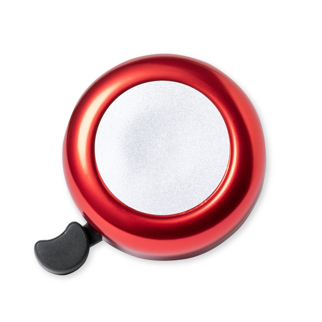 Timbre de bicicleta de aluminio · Rojo