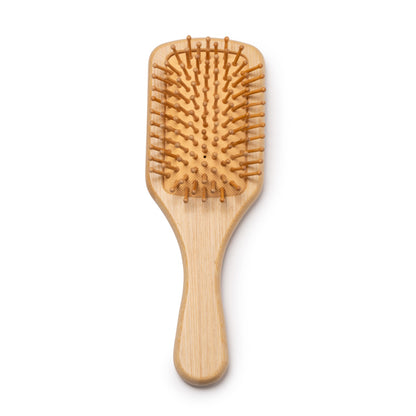 Cepillo para el pelo de bambú · Crudo