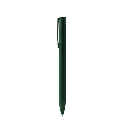 Bolígrafo metálico mate fino · Verde Oscuro
