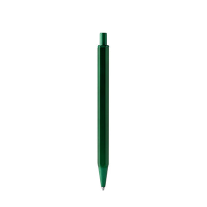 Bolígrafo metálico hexagonal · Verde Helecho