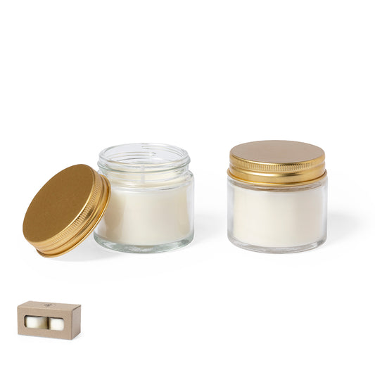 Set velas aromáticas de fresia