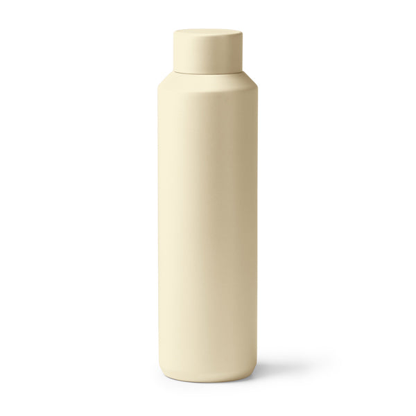 Botella térmica de acero reciclado 600 ml · Amarillo