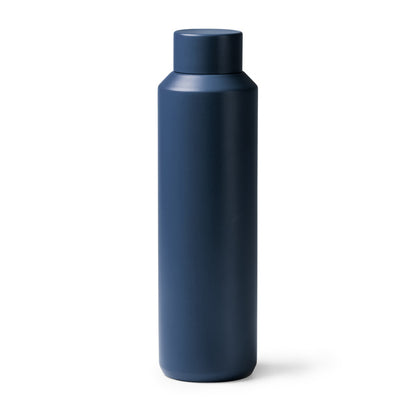 Botella térmica de acero reciclado 600 ml · Marino