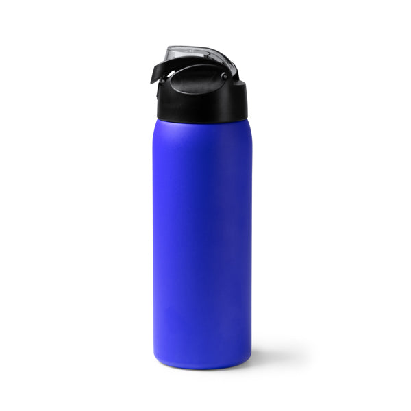 Botella térmica de acero reciclado 930 ml con tapa transparente · Royal