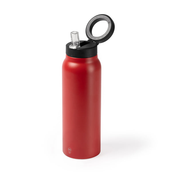 Botella térmica 750 ml con soporte magnético para móvil