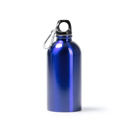 Botella de acero reciclado 500 ml con mosquetón · Royal