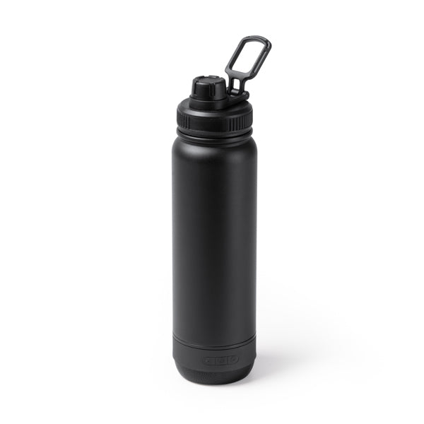 Botella térmica 650 ml con altavoz Bluetooth