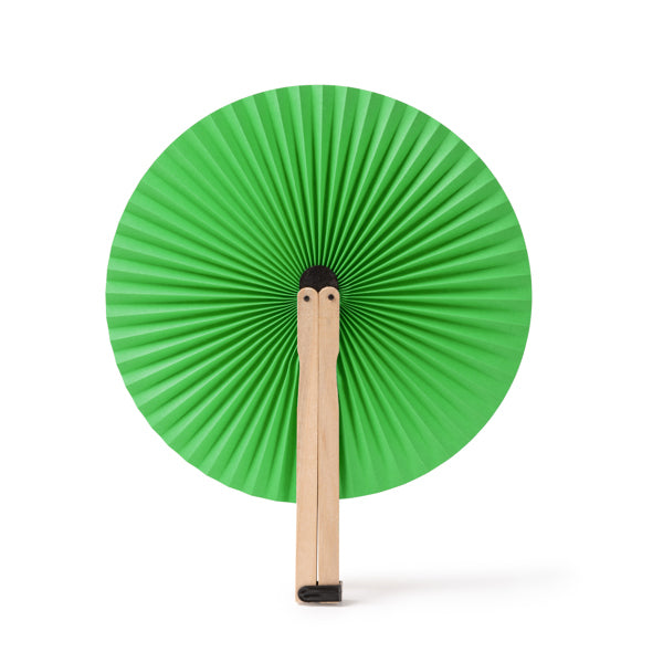 Paipái plegable de madera · Verde Helecho