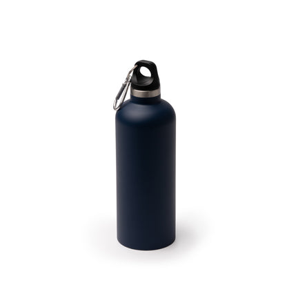 Botella térmica blanca 500 ml con mosquetón