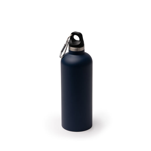 Botella térmica blanca 500 ml con mosquetón