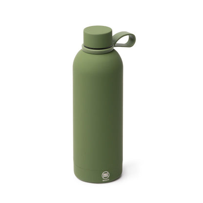 Botella térmica de acero reciclado 500 ml tacto goma