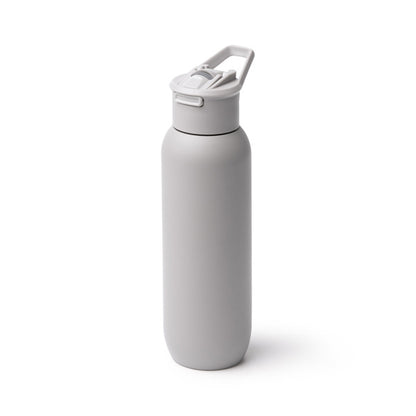 Botella térmica de acero reciclado 500 ml con pajita