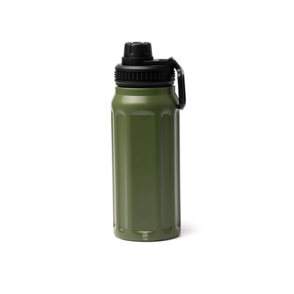 Botella térmica 540 ml con boquilla y asa retráctil · Verde Oscuro