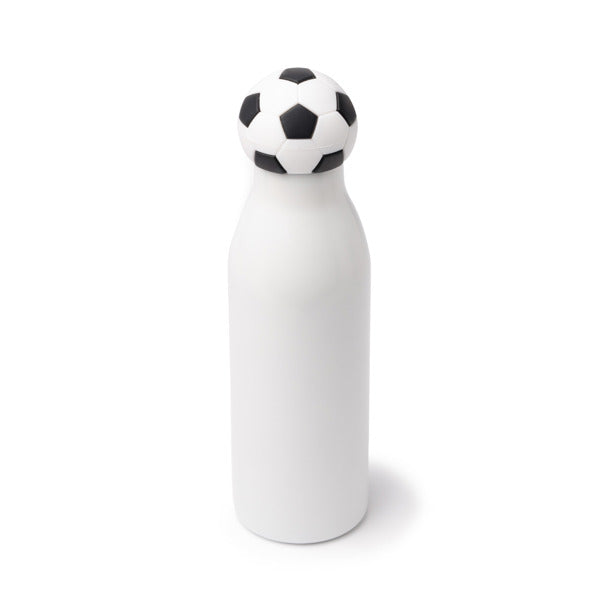 Botella térmica 550 ml con funda deportiva en el tapón