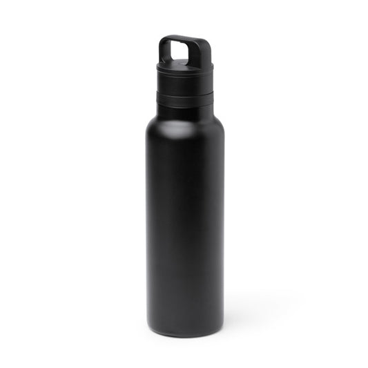 Botella térmica de acero reciclado 750 ml con botón