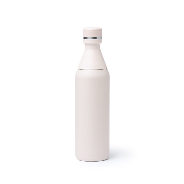 Botella térmica de acero inoxidable 550 ml con doble apertura · Nude