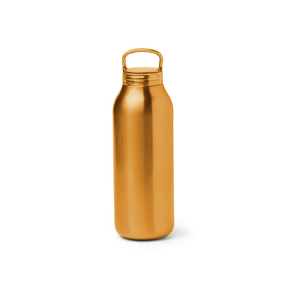 Botella térmica 500 ml con asa y base antideslizante · Naranja