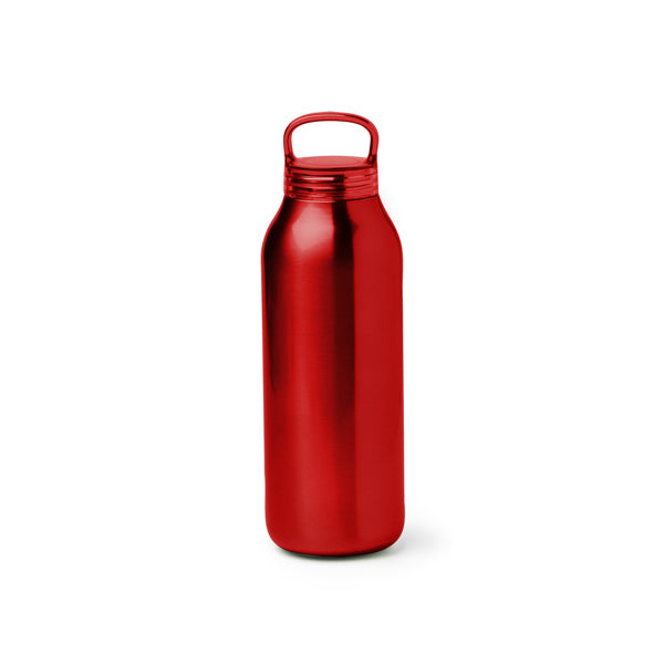 Botella térmica 500 ml con asa y base antideslizante · Rojo