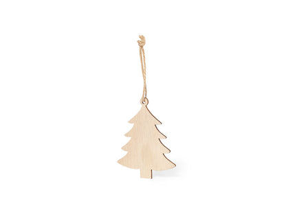 Adorno navideño de madera para colgar · Arbol