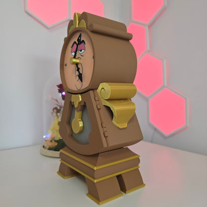 Reloj guardaobjetos de Cogsworth – La Bella y la Bestia