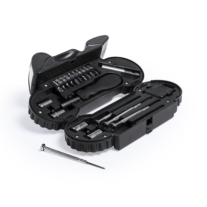 Set de Herramientas "Moto Pro" con Linterna LED (21 Piezas)