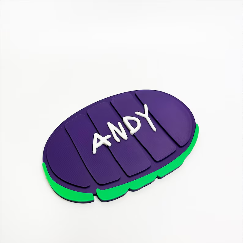 Letrero Huella Toy Story Personalizada – Nombre Relieve 3D 🤠🚀