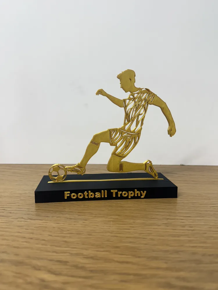 Trofeo silueta jugador