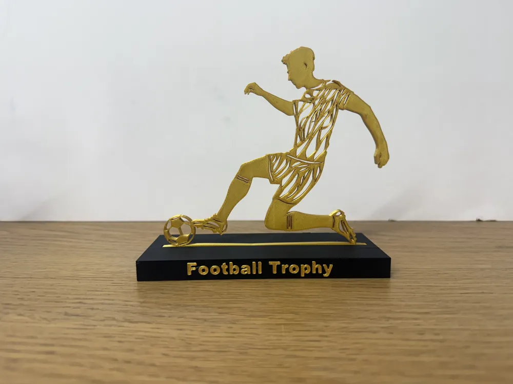 Trofeo silueta jugador