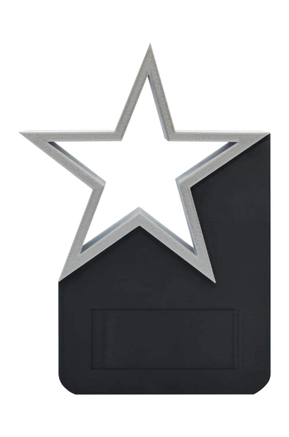 Trofeo estrella con color personalizable