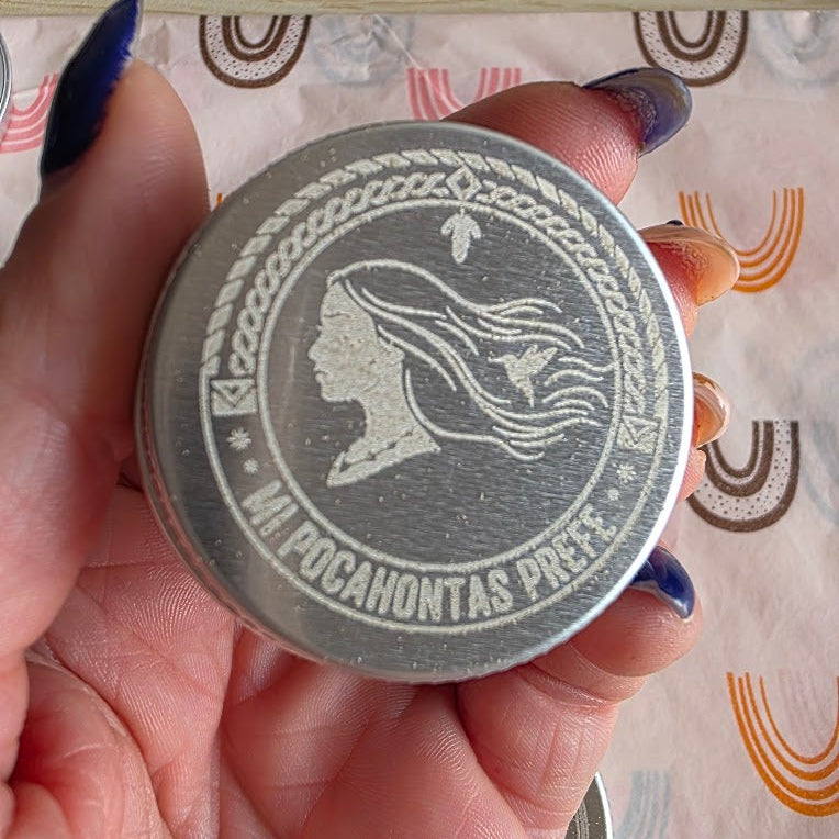 Bálsamo Labial Personalizado – Vainilla & SPF15 – Tarrito de Aluminio Grabado