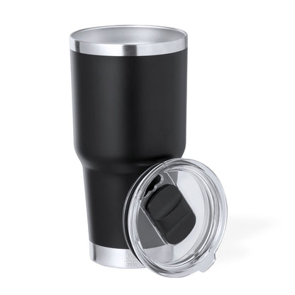 Vaso térmico de acero reciclado mate 600 ml · Satinado Max