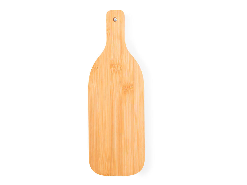 Set de vino con forma de botella de bambú