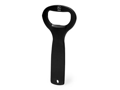 Abridor de aluminio reciclado para grabar · Negro
