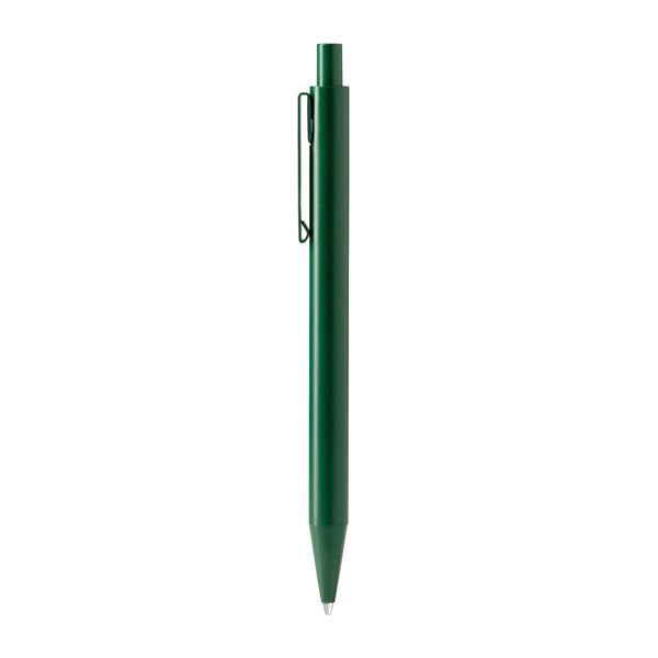 Bolígrafo de aluminio mate tacto suave · Verde Helecho