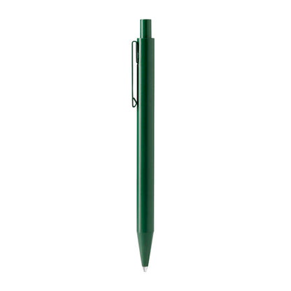 Bolígrafo de aluminio mate tacto suave · Verde Helecho