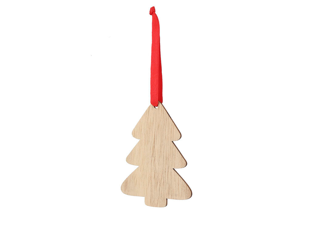Adorno navideño de madera para sublimar · Arbol