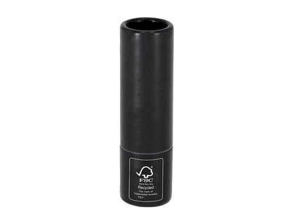 Bálsamo labial de cartón reciclado FSC · Negro