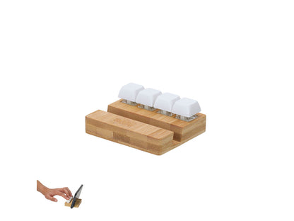 Soporte antiestrés con teclas para móvil