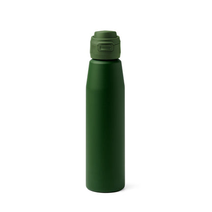 Botella de acero inoxidable 750 ml con botón · Verde Oscuro