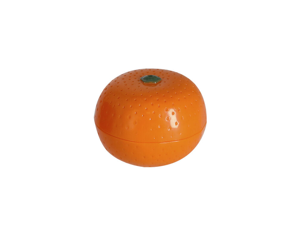 Bálsamo labial con estuche de frutas · Mandarina