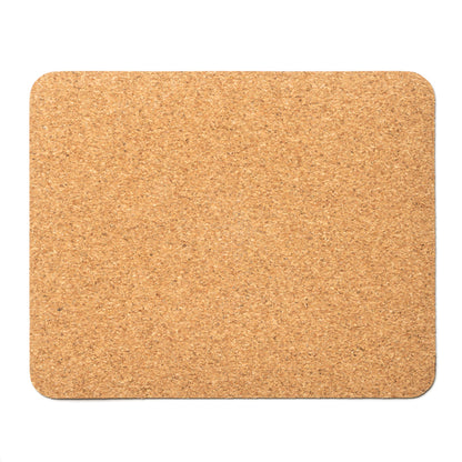 Alfombrilla de corcho natural para ratón · Crudo
