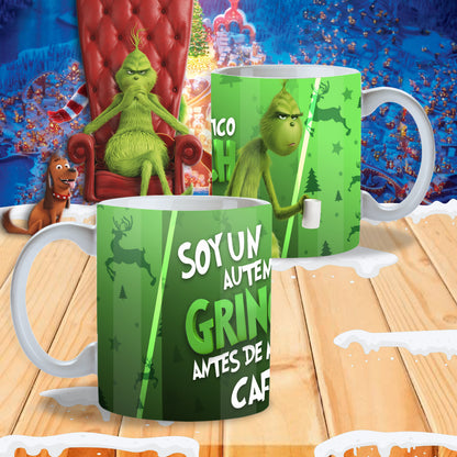 Taza Grinch Divertida Navidad - Regalo Original Anti Navidad - Diseño 2