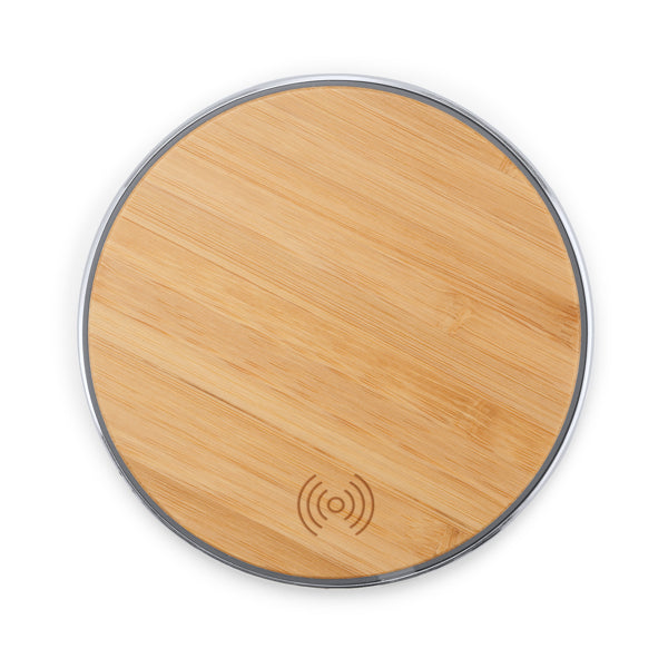 Cargador inalámbrico de aluminio 10 W · Bambu