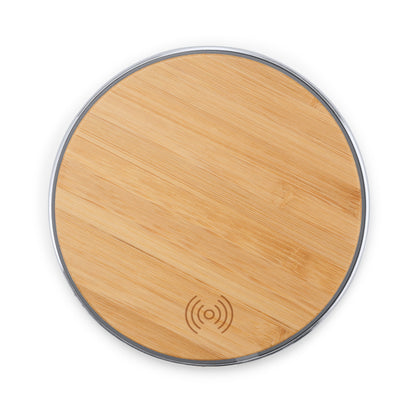 Cargador inalámbrico de aluminio 10 W · Bambu