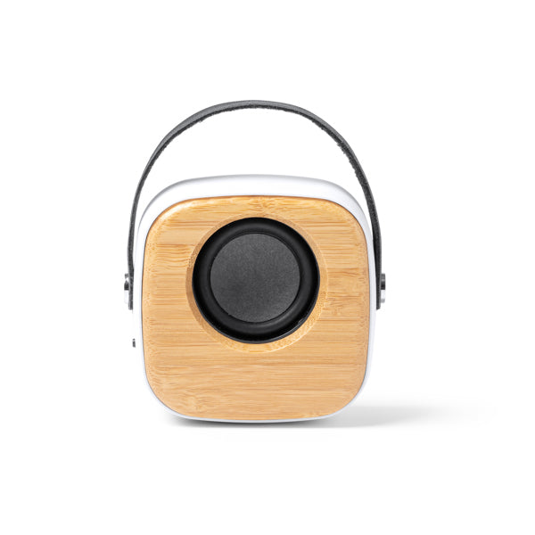 Altavoz Bluetooth de bambú con asa · Bambu